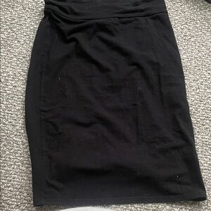 Nooworks Wiggle Black Pencil Skirt